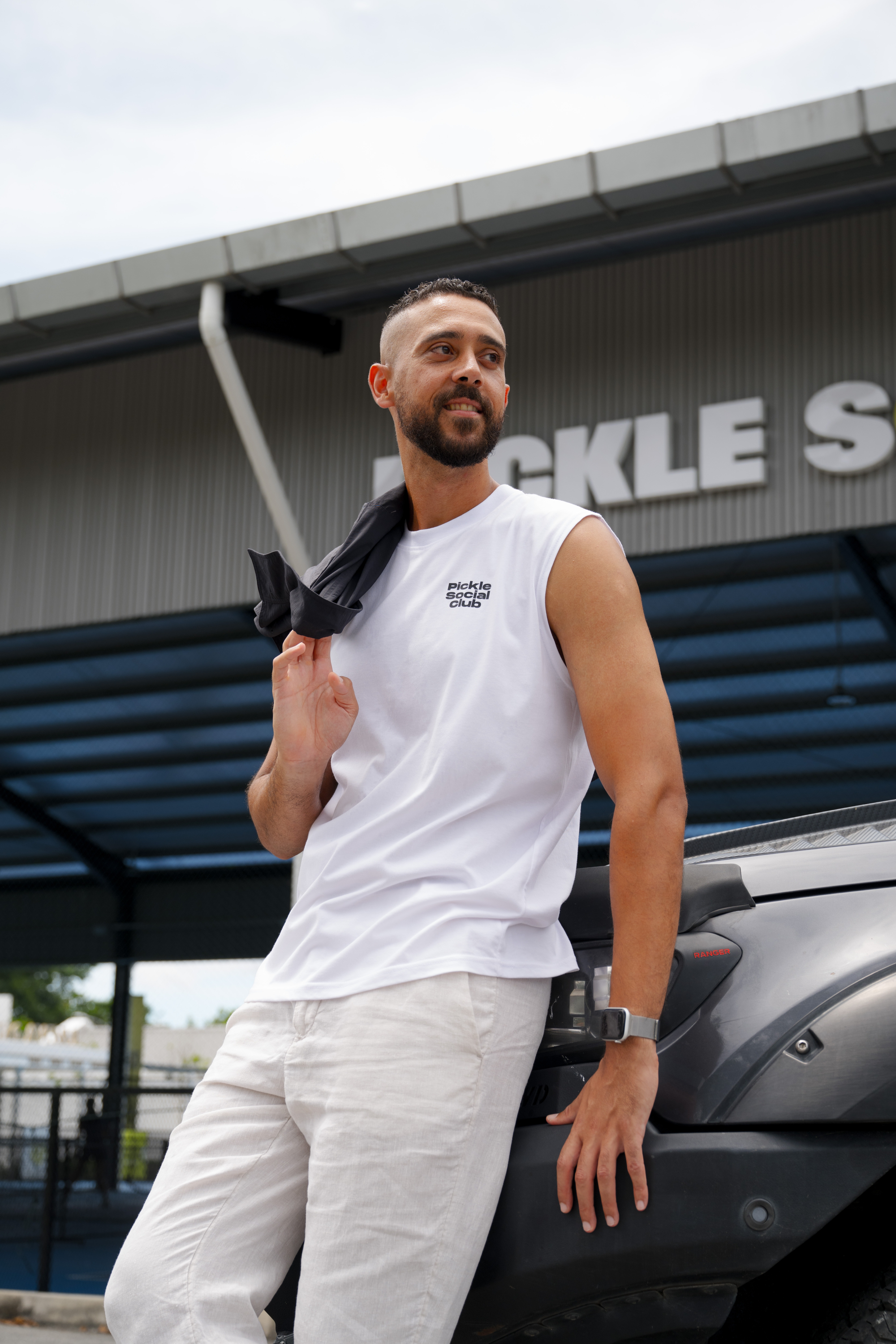 [Your Home Court] Sleeveless Male T-shirt